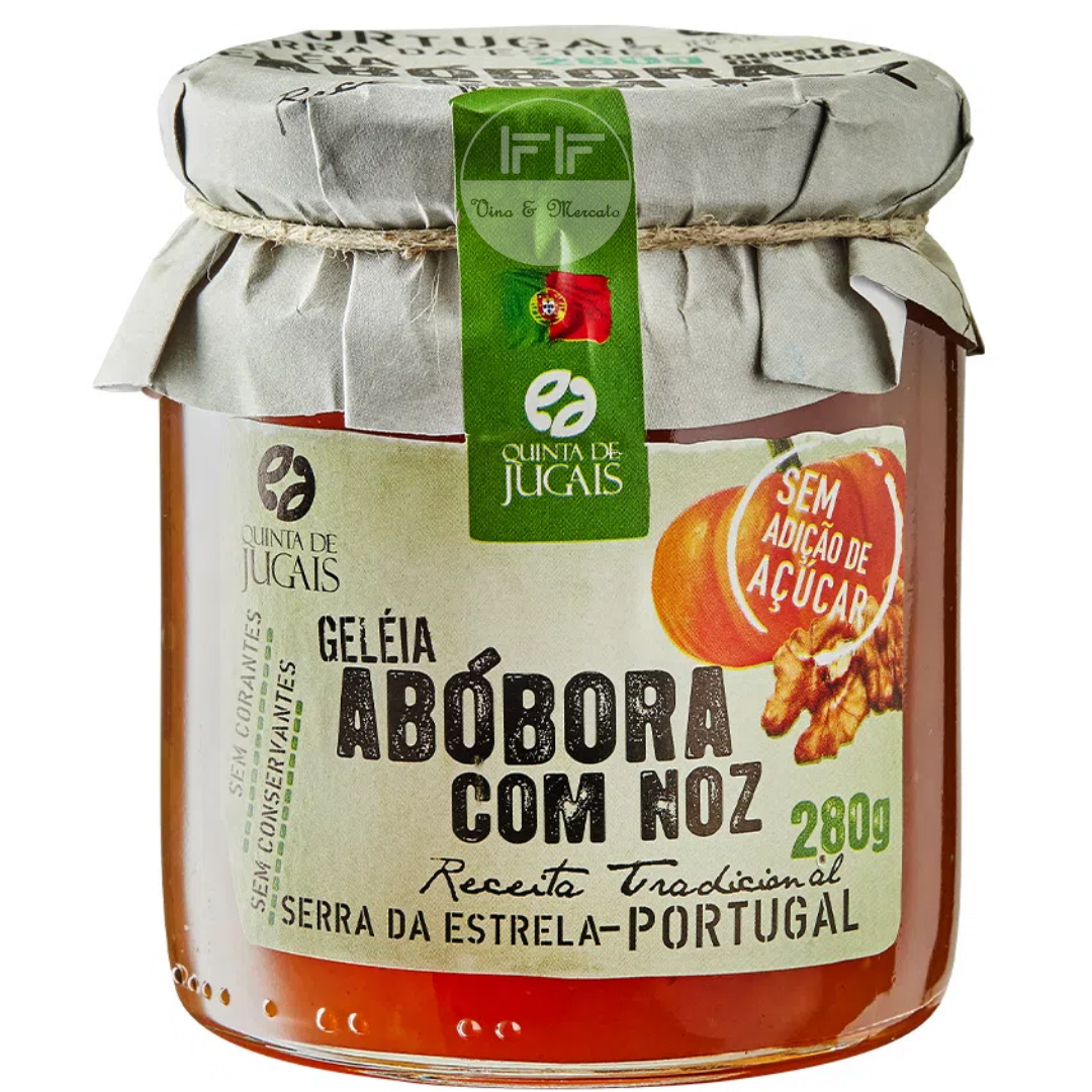 Geléia de Abóbora com Nozes 280g - Sem Adição de Açúcar