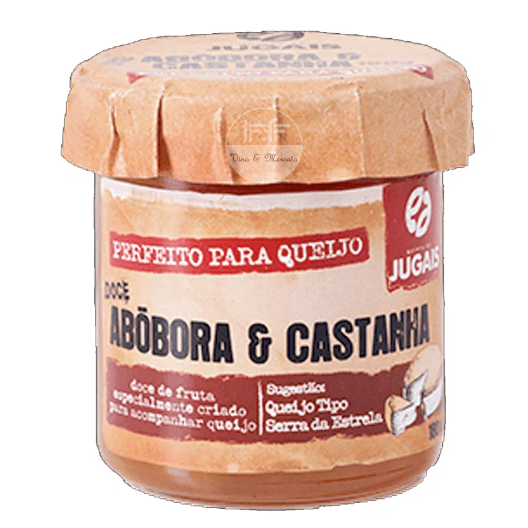 Geléia para Queijos de Abóbora e Castanha 180g Com Adição de Açúcar