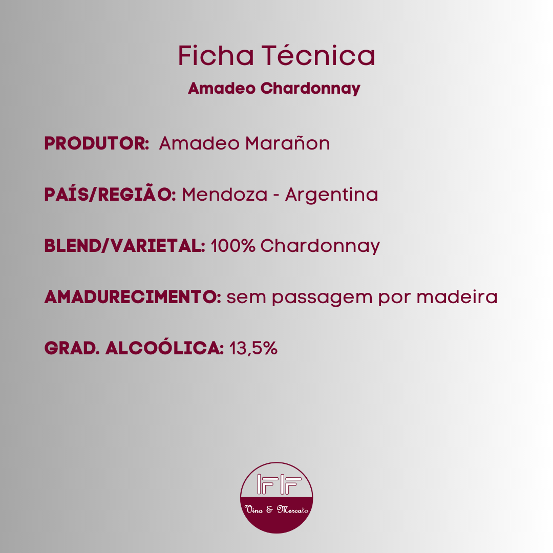 AMADEO CHARDONNAY