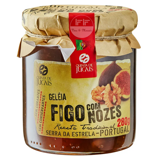 Geléia de Figo com Nozes 280g - Com Adição de Açúcar